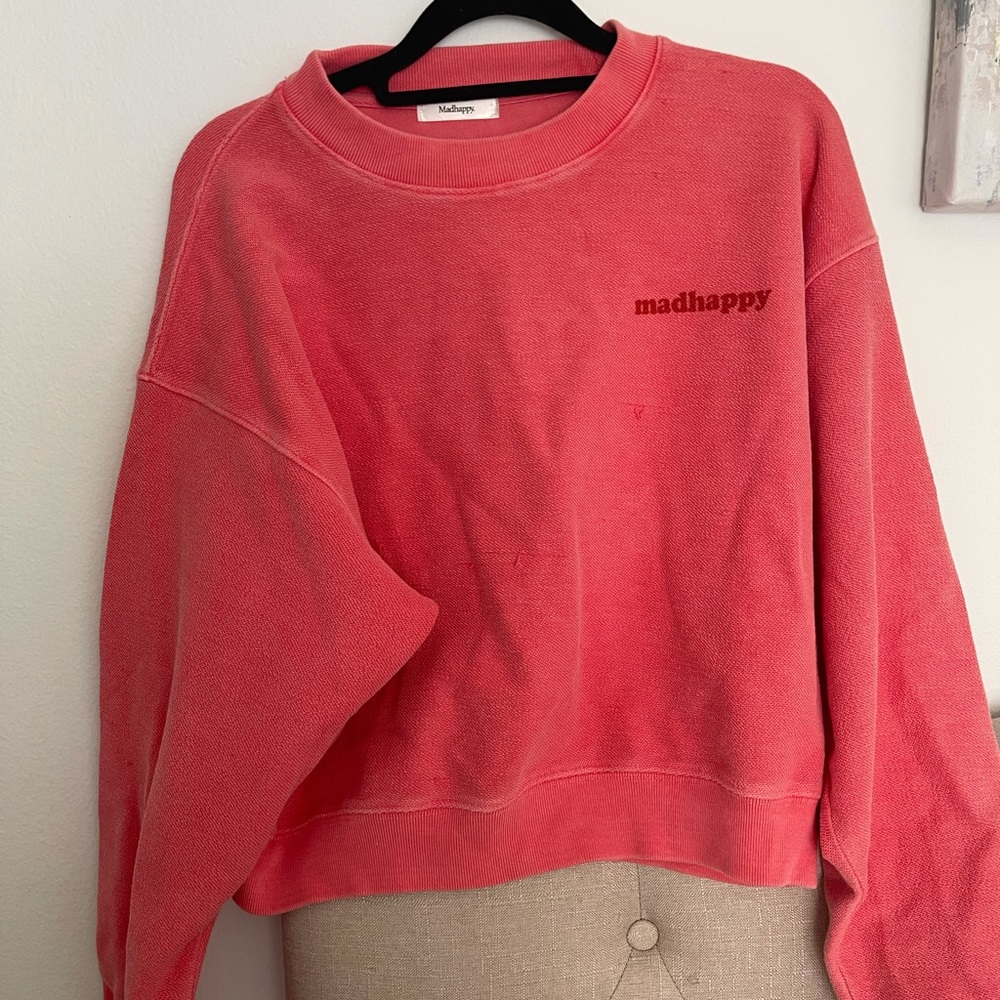 MADHAPPY PINK CREWNECK